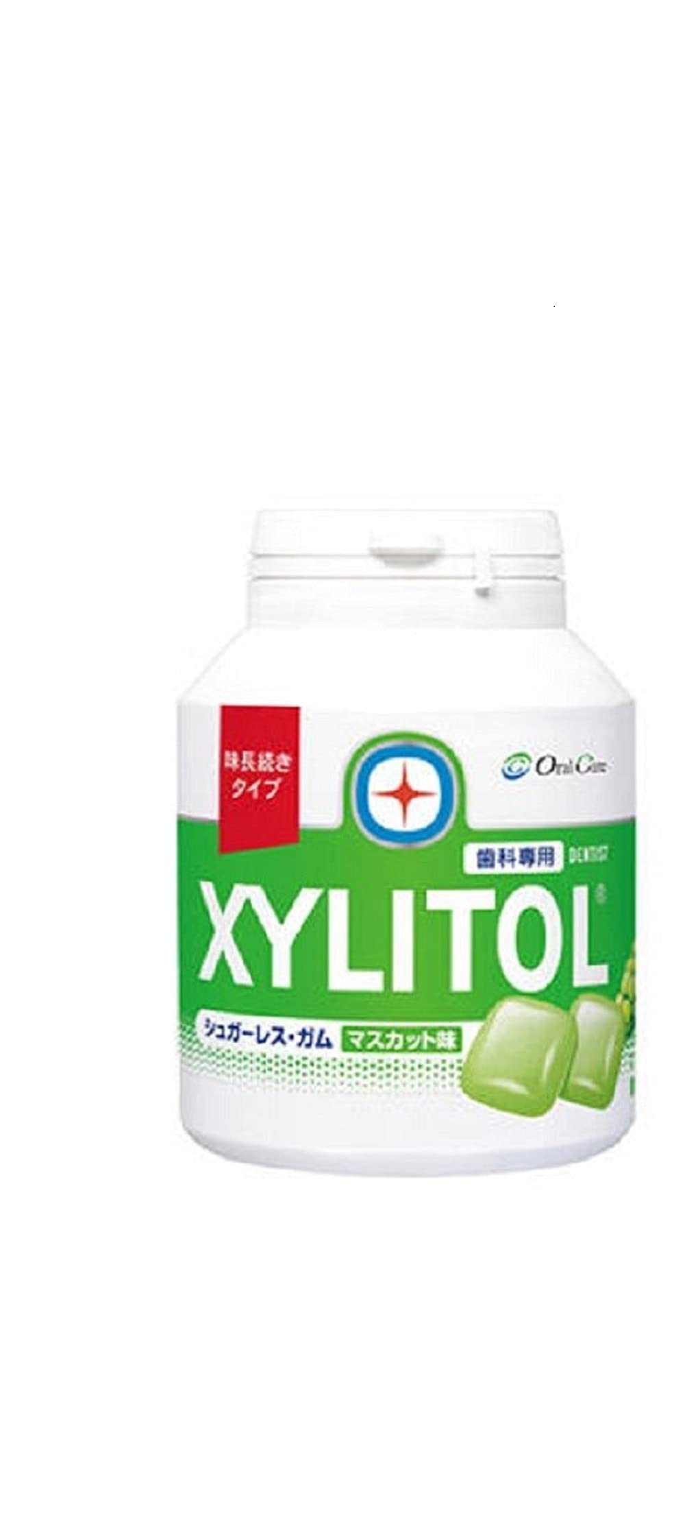 歯科専用キシリトールガムボトル 　味長続きマスカット味12個セット Amazon.co.jp: 味長続き キシリトールガム ボトルタイプ90粒